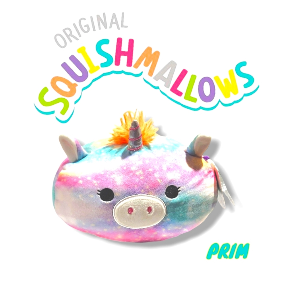Squishmallows- Prim(8 in.) Stackable Rainbow Unicorn